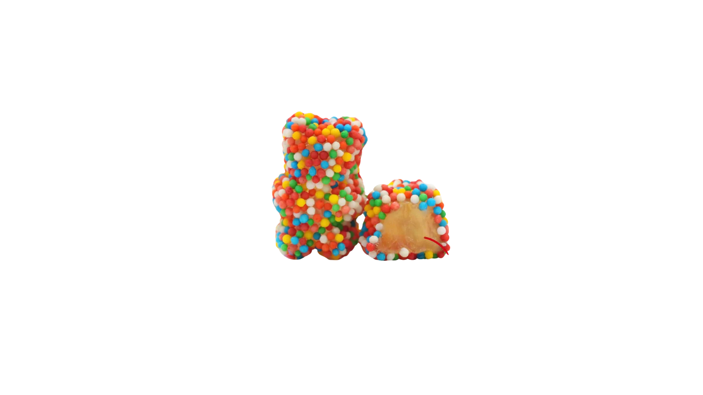 **NEW** Rainbow Nonpareils Gummy Bears